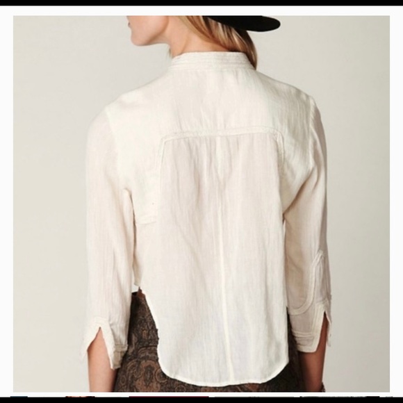 FP New Romantics Sequin Button Shirt top - Picture 4 of 6